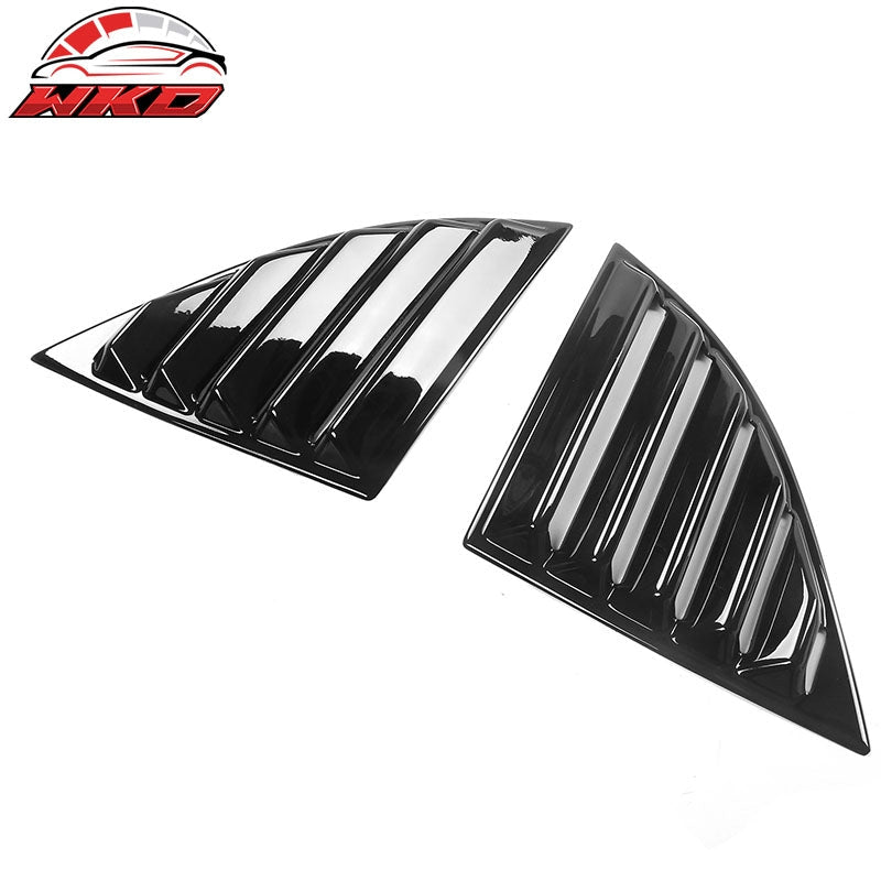 Wholesale 20-26 Toyota GR Supra A90 A91 IKON Style Side Window Louver PP Gloss Black
