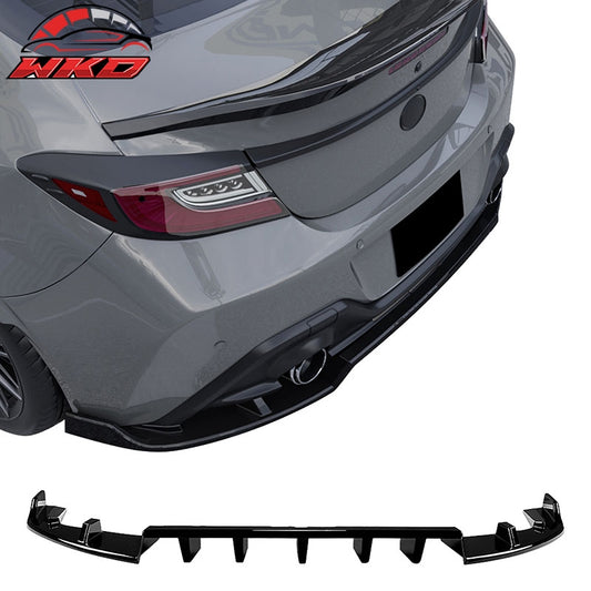 Wholesale For 22-26 Toyota GR86 BRZ IKV1 Rear Bumper Diffuser AERO VORTEX Gloss Black PP