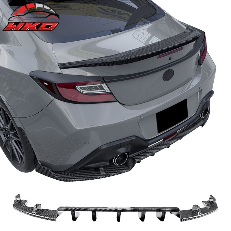 Wholesale 22-26 Toyota GR86 BRZ IKV1 Rear Bumper Lip AERO VORTEX Carbon Fiber Print
