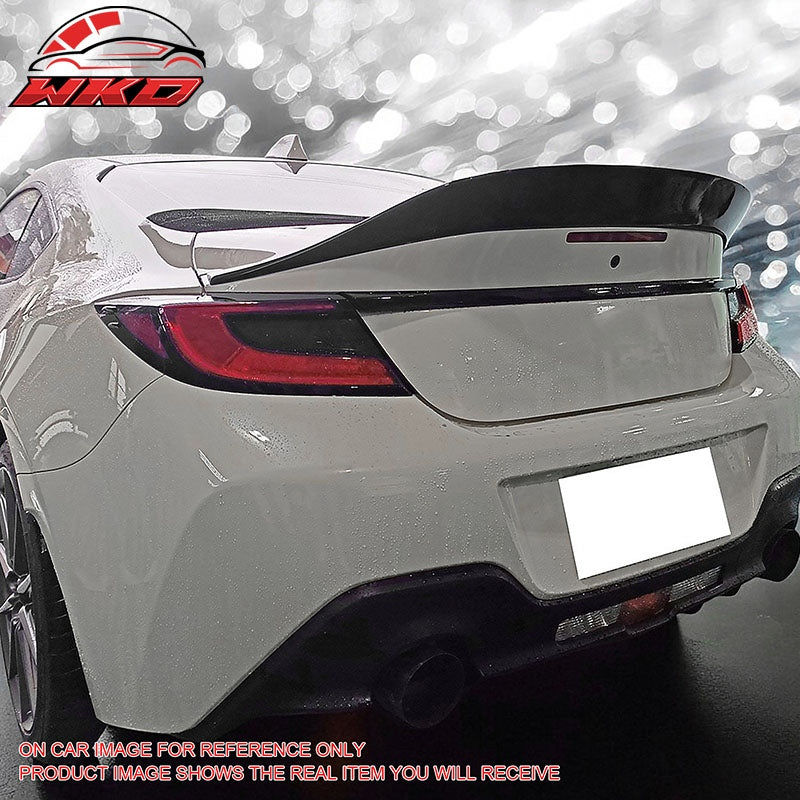 Fits 22-26 Toyota GR86/Subaru BRZ IKON Style Rear Trunk Spoiler Unpainted FRP