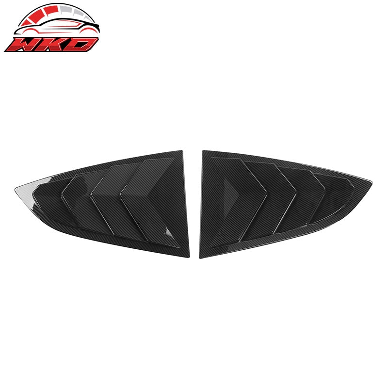 Wholesale  22-26 Toyota GR86/Subaru BRZ IKON 2PC Side Window Louvers Carbon Fiber Print