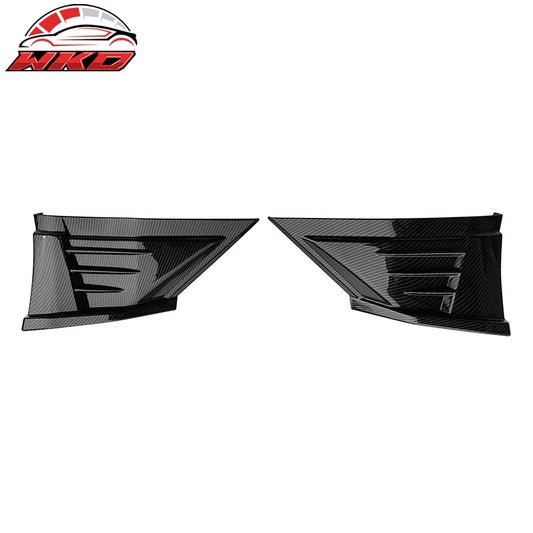 Wholesale  22-26 Toyota GR86/Subaru BRZ JDM 2PC Rear Bumper Apron PP Carbon Fiber Print
