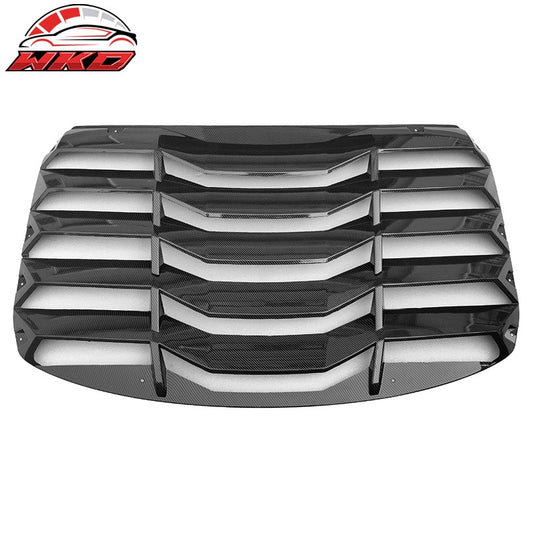 Wholesale 22-26 Toyota GR86/Subaru BRZ 2PCS Rear Window Louver ABS Carbon Fiber Print