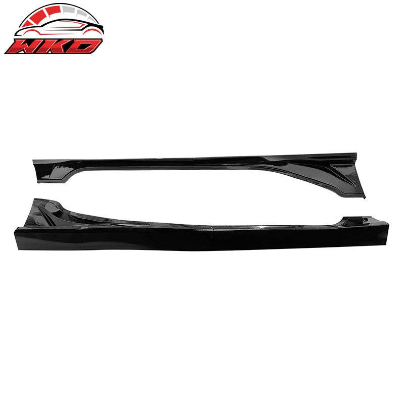 Wholesale 22-26 Toyota GR86/Subaru BRZ JDM Style 4PC Side Skirts Panel PP Gloss Black