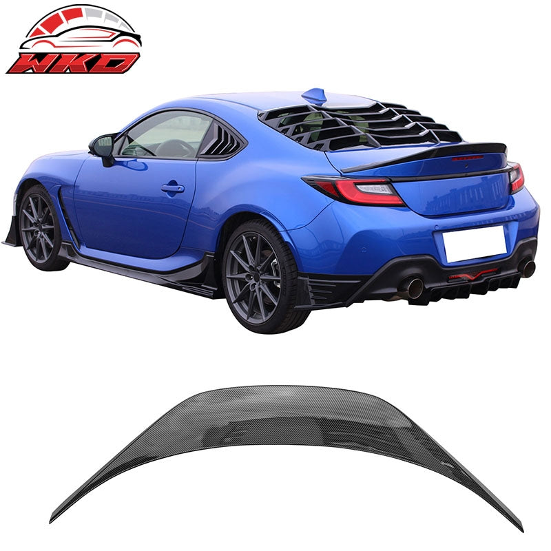 Wholesale  22-26 Toyota GR86/Subaru BRZ TRD Style Rear Trunk Spoiler Carbon Fiber Print