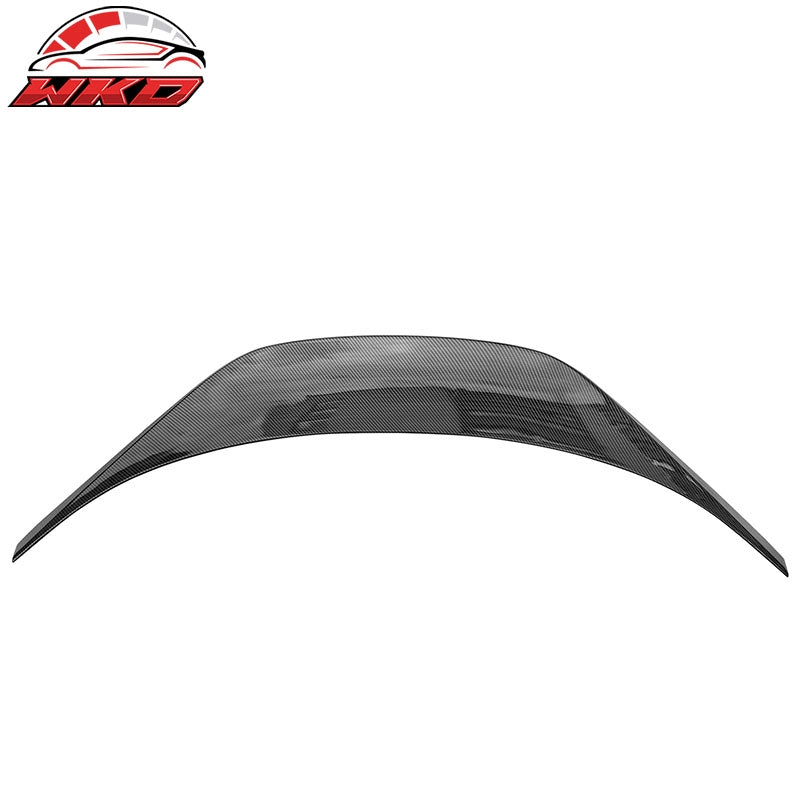 Fit 22-26 Toyota GR86/Subaru BRZ TRD Style Rear Trunk Spoiler Carbon Fiber Print