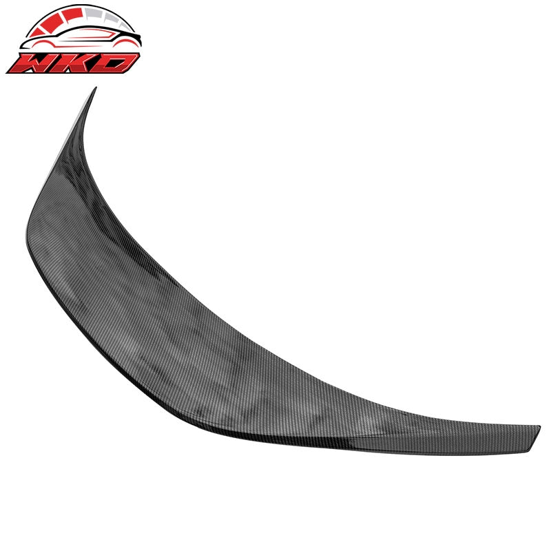 Fit 22-26 Toyota GR86/Subaru BRZ TRD Style Rear Trunk Spoiler Carbon Fiber Print