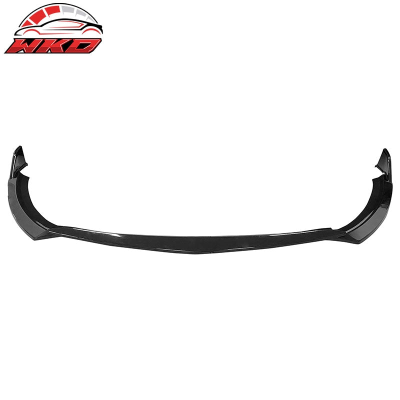 Fits 22-26 Toyota GR86 T Style PP Front Bumper Lip Chin Spoiler Gloss Black