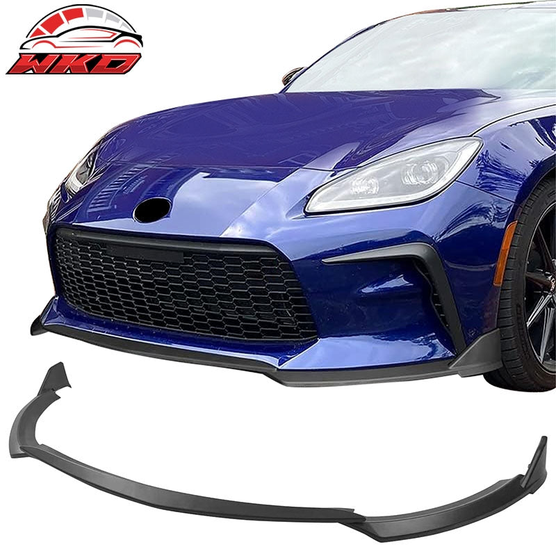 Wholesale 22-26 Toyota GR86 T Style PP Front Bumper Lip Chin Spoiler Matte Black