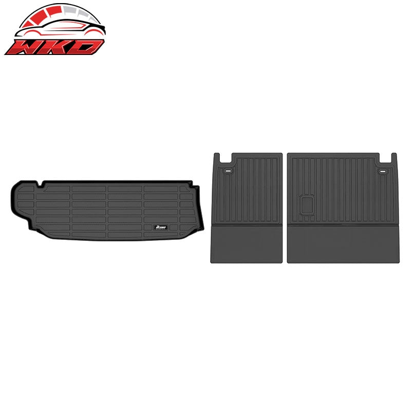 Wholesale 20-26 Toyota Highlander 3D Molded TPE Rear Backrest Mat + Cargo Cover