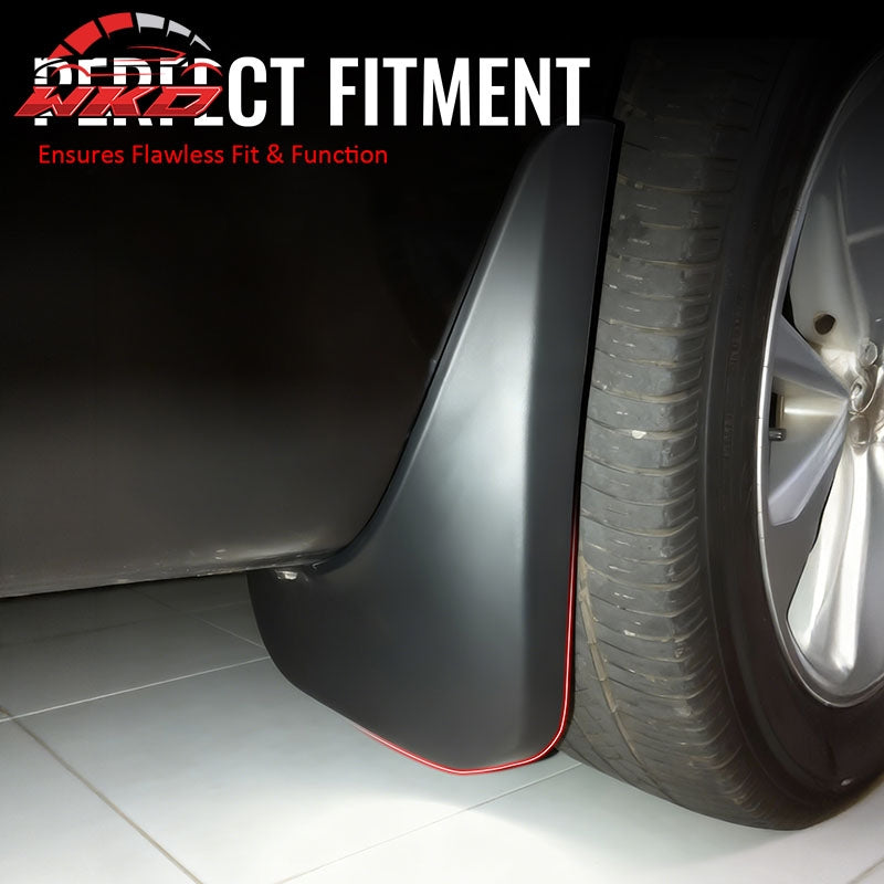 Wholesale 08-10 Toyota Highlander Front & Rear Mud Flaps Wheel Arch Splash Guards PP - Wikond Auto