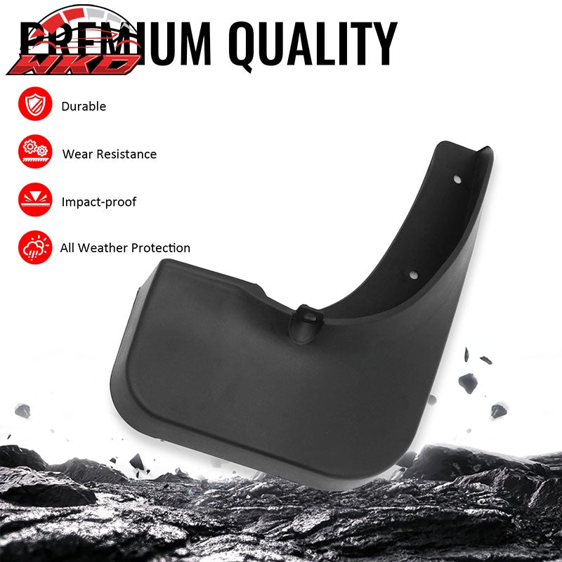 Wholesale 08-10 Toyota Highlander Front & Rear Mud Flaps Wheel Arch Splash Guards PP - Wikond Auto
