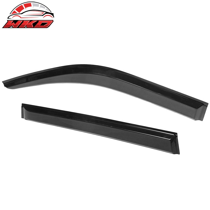Fits 20-26 Toyota Highlander Tape-on Window Visors Vent Rain Guards Deflectors