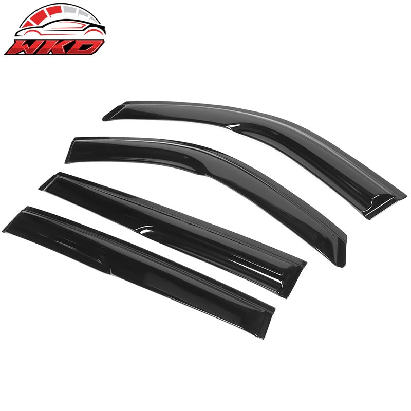 Wholesale 20-26 Toyota Highlander Acrylic Mugen Window Visors Sun Rain Guard 4PCS Set