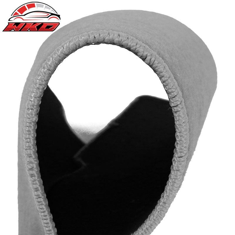 Fits 10-11 Toyota Prius 4PCS Floor Mats Non-Slip Auto Carpet Liner Nylon Grey