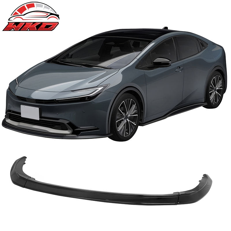 Wholesale 23-26 Toyota Prius Prime AR Style Front Bumper Lip Chin Spoiler Gloss Black