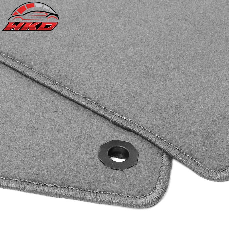Fits 12-15 Toyota Prius & Prius Plug-In Nylon Floor Mats Liner Gray Carpets Set
