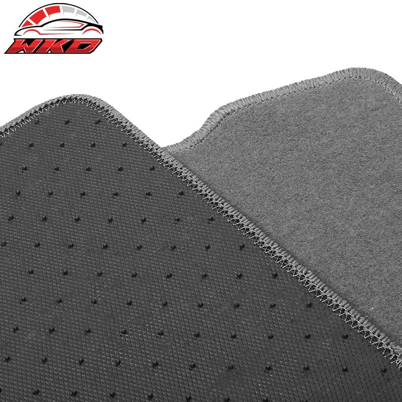 Fits 12-15 Toyota Prius & Prius Plug-In Nylon Floor Mats Liner Gray Carpets Set