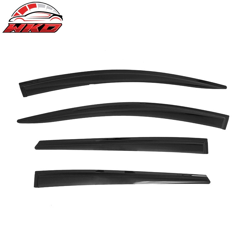 Fits 16-22 Toyota Prius& Prius Prime 4PCS Window Visors Smoke Acrylic Deflectors