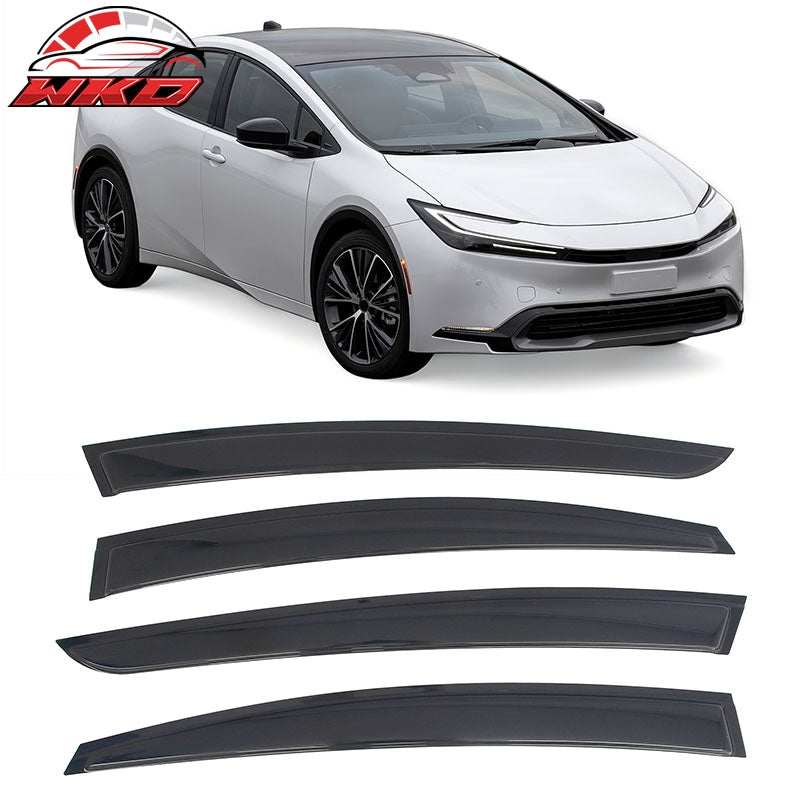 Wholesale 23-26 Toyota Prius & Prius Prime XW60 Tape-on Window Visors Vent Deflectors