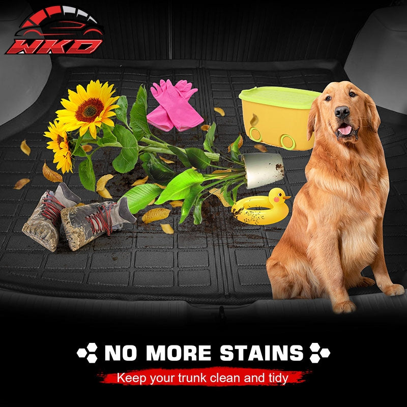 Fits 10-15 Toyota Prius TPE All Weather Floor Mats + Trunk Mat + Backrest Mats