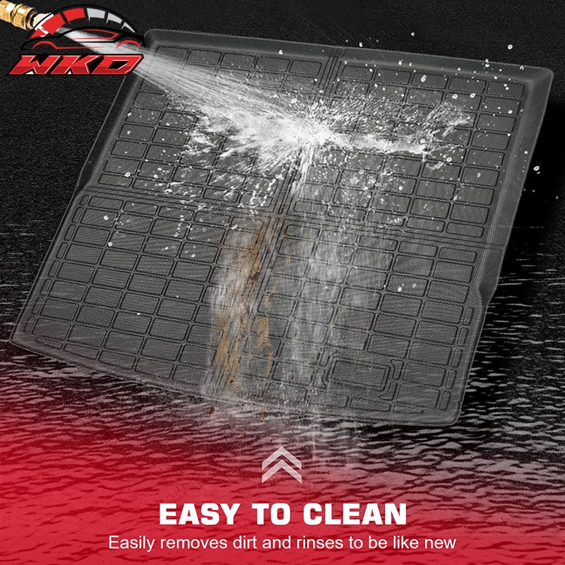 Fits 10-15 Toyota Prius TPE All Weather Floor Mats + Trunk Mat + Backrest Mats