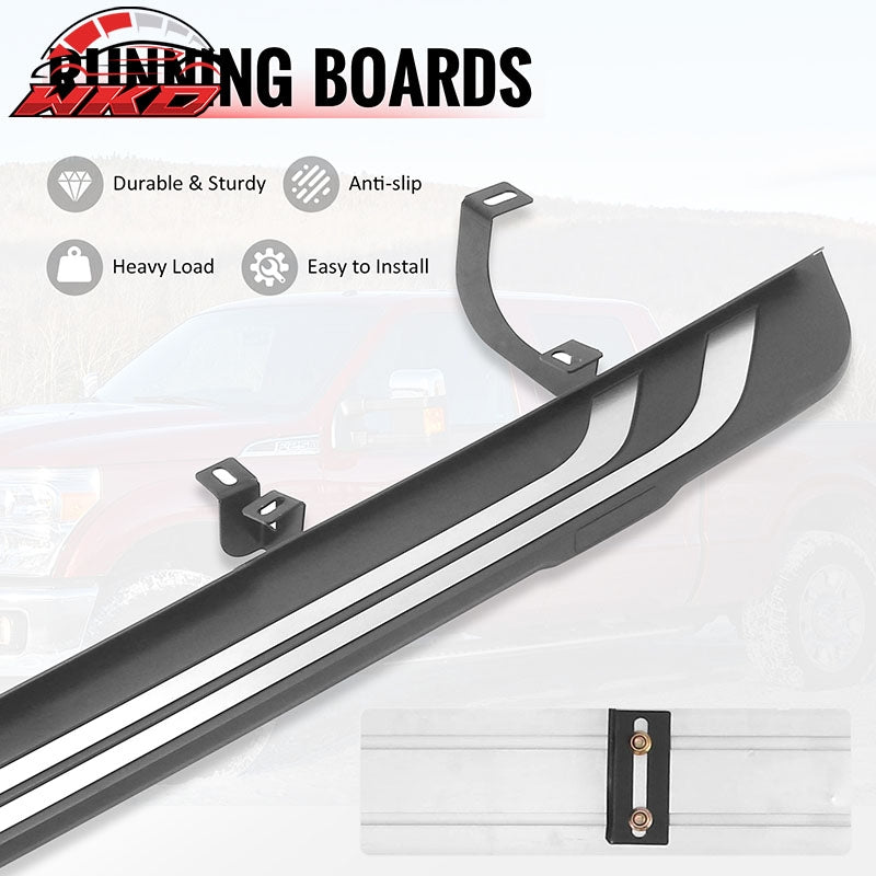 Fits 26-27 Toyota RAV4 19 OE Style Running Boards Side Step Nerf Bars Aluminum
