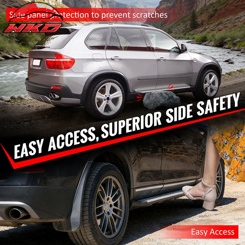 Fits 26-27 Toyota RAV4 19 OE Style Running Boards Side Step Nerf Bars Aluminum
