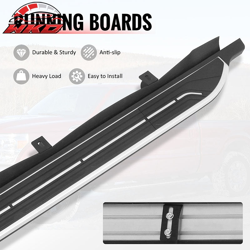 Fits 26-27 Toyota RAV4 26 OE Style Running Boards Side Step Nerf Bars Aluminum