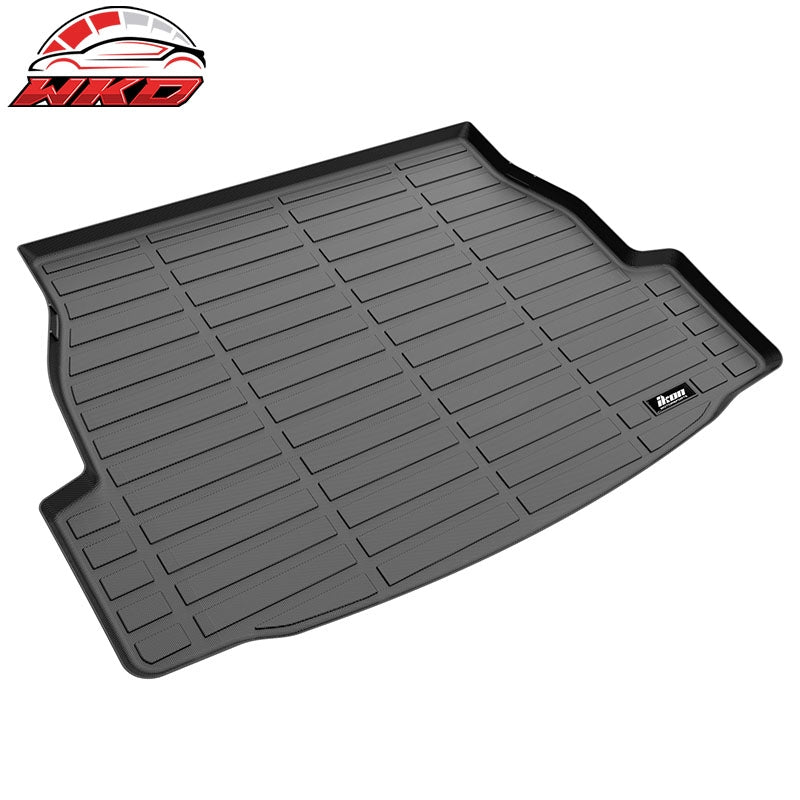Fits 19-25 Toyota RAV4 3D Molded TPE Trunk Mat Cargo Liner Pad +Gray Cargo Cover