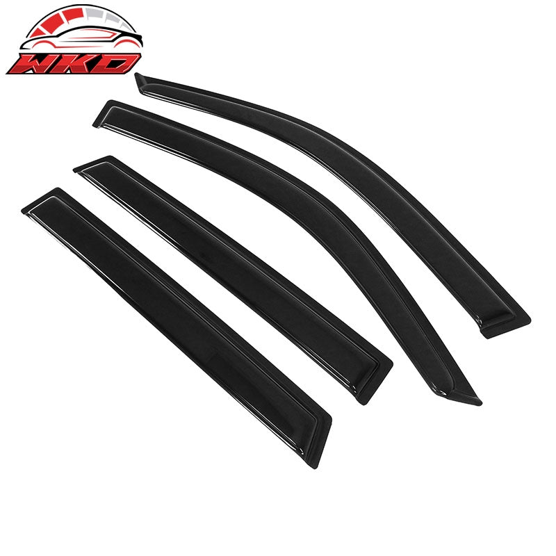 Fits 2001-2003 Toyota RAV4 3D TPE Floor Mats All Season Carpets + Window Visors