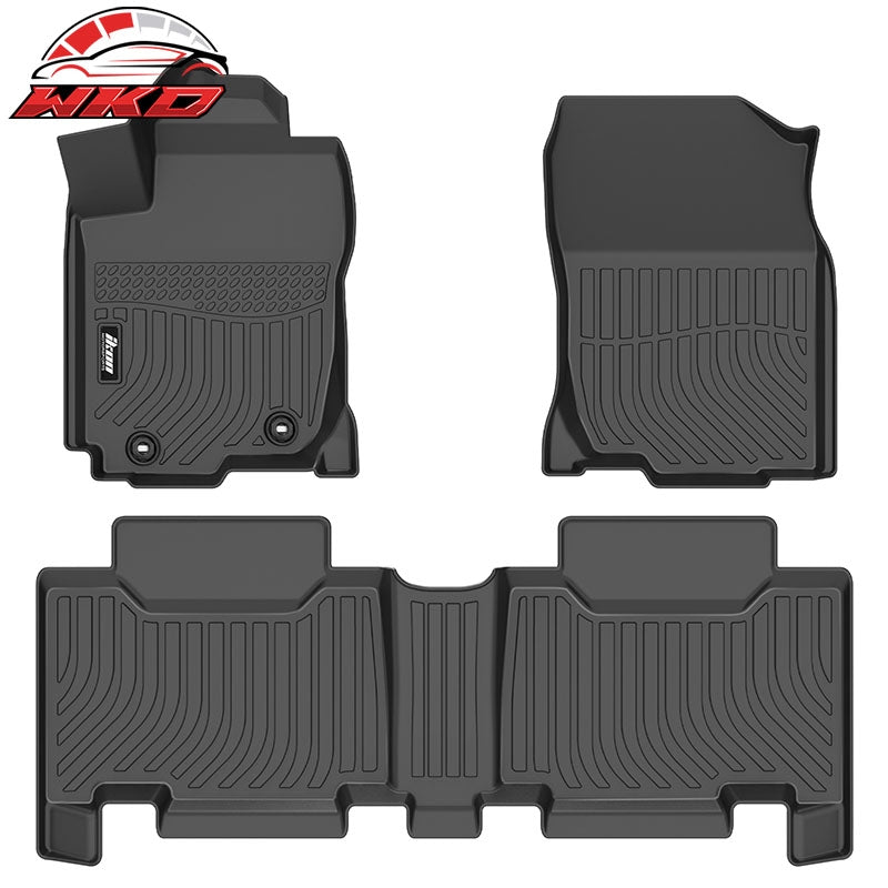 For 13-18 Toyota RAV4 4DR 3D Molded All Weather Floor Mats TPE Carpet +Trunk Mat