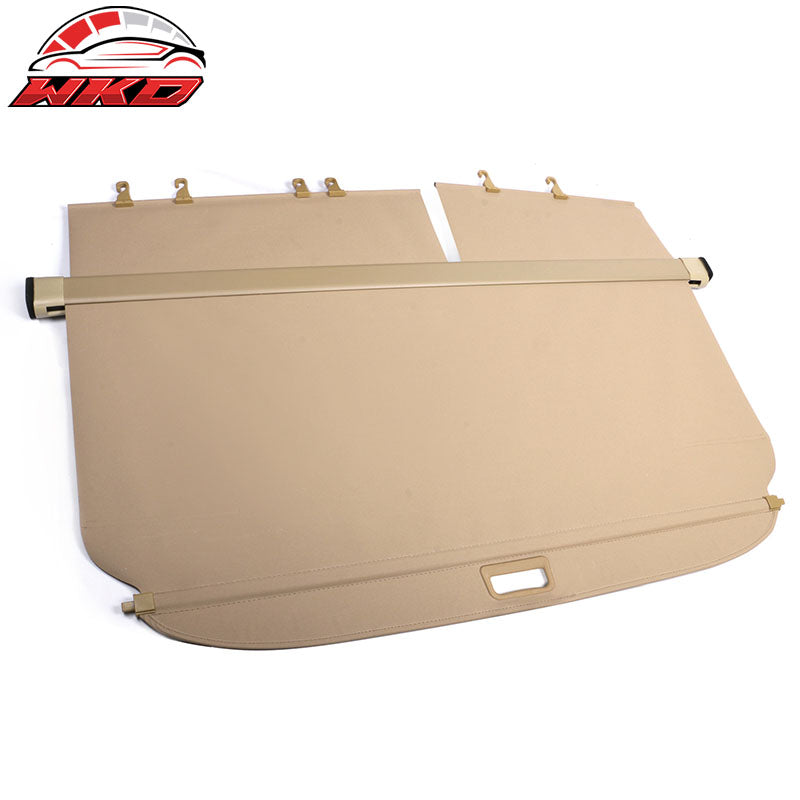 Fits 06-12 Toyota RAV4 OE Style Retractable Rear Trunk Privacy Cargo Cover Beige