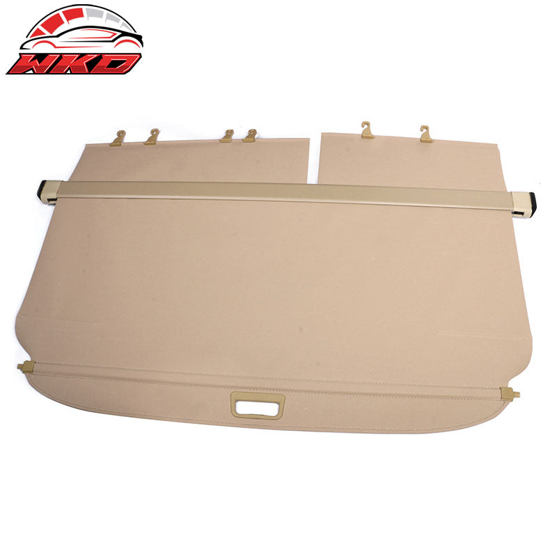 Fits 06-12 Toyota RAV4 OE Style Retractable Rear Trunk Privacy Cargo Cover Beige