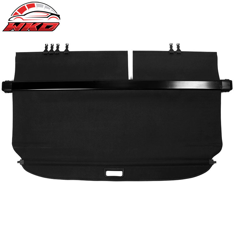 Fits 06-12 Toyota RAV4 OE Style Retractable Rear Trunk Privacy Cargo Cover Black