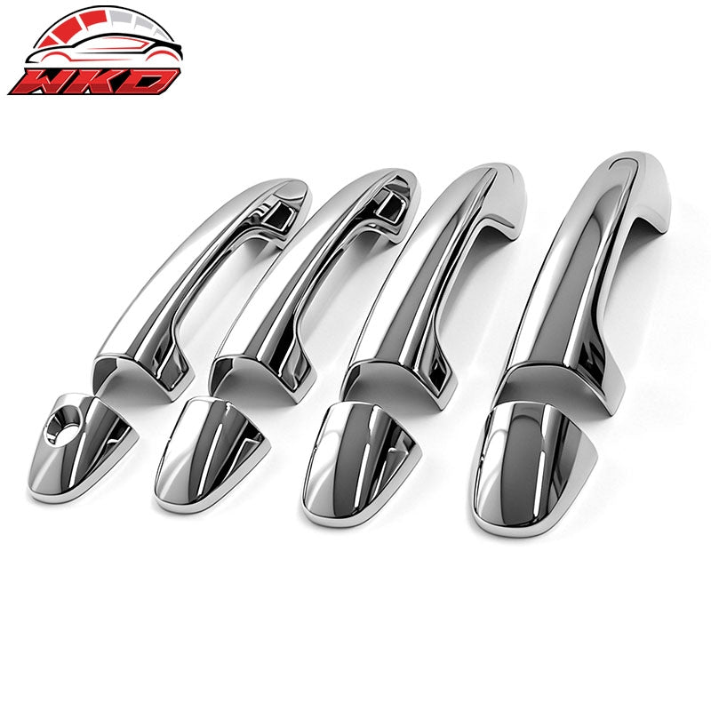 Fits 13-18 Toyota RAV4 ABS Door Handle Covers w/ 1 Key Hole& 2 Smart Key Cut-Out