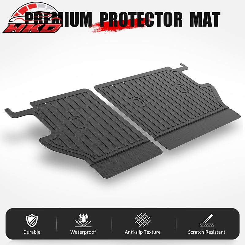 Fits 2026 Toyota RAV4 Hybrid TPE All Weather Waterproof 3D Backrest + Trunk Mats