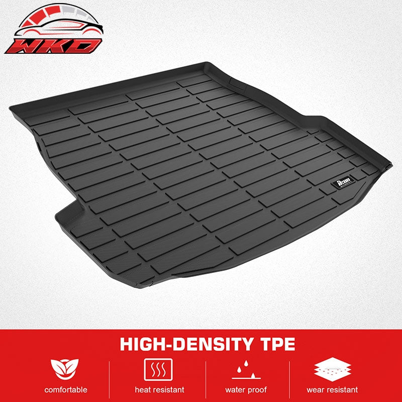 Fits 2026 Toyota RAV4 Hybrid TPE All Weather Waterproof 3D Backrest + Trunk Mats