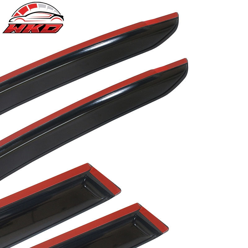 Fits 13-18 Toyota RAV4 XA40 Acrylic Window Visors Vent Sun Rain Deflector Guard