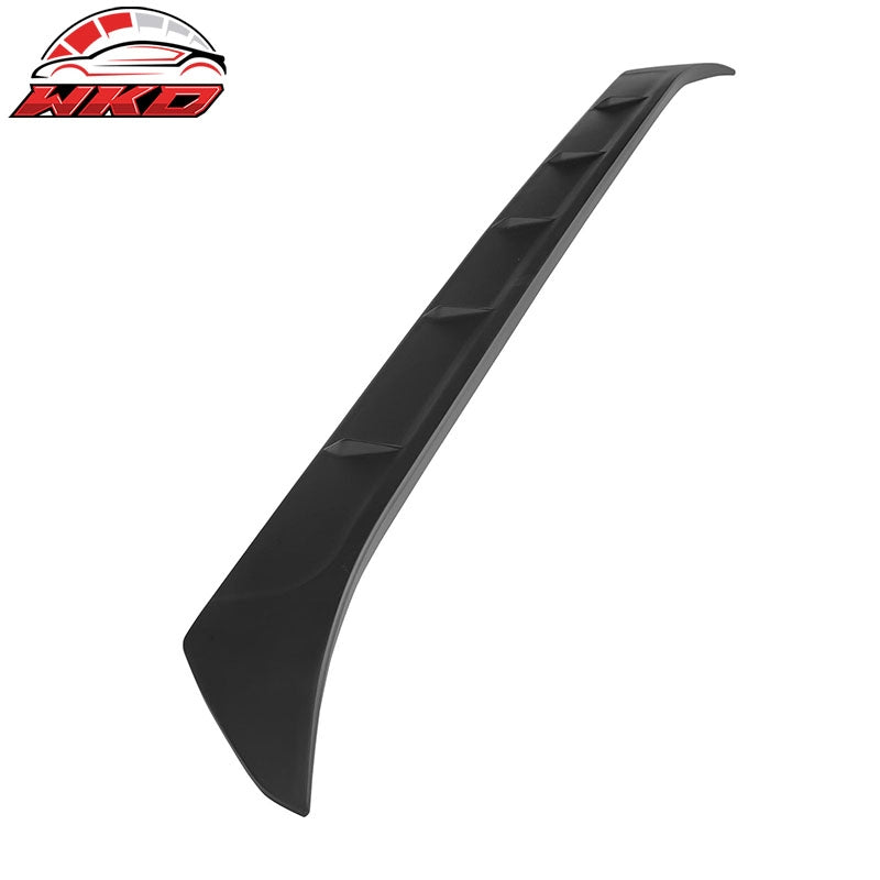 Fits 22-26 Toyota GR86/Subaru BRZ V Style Rear Roof Spoiler ABS Matte Black