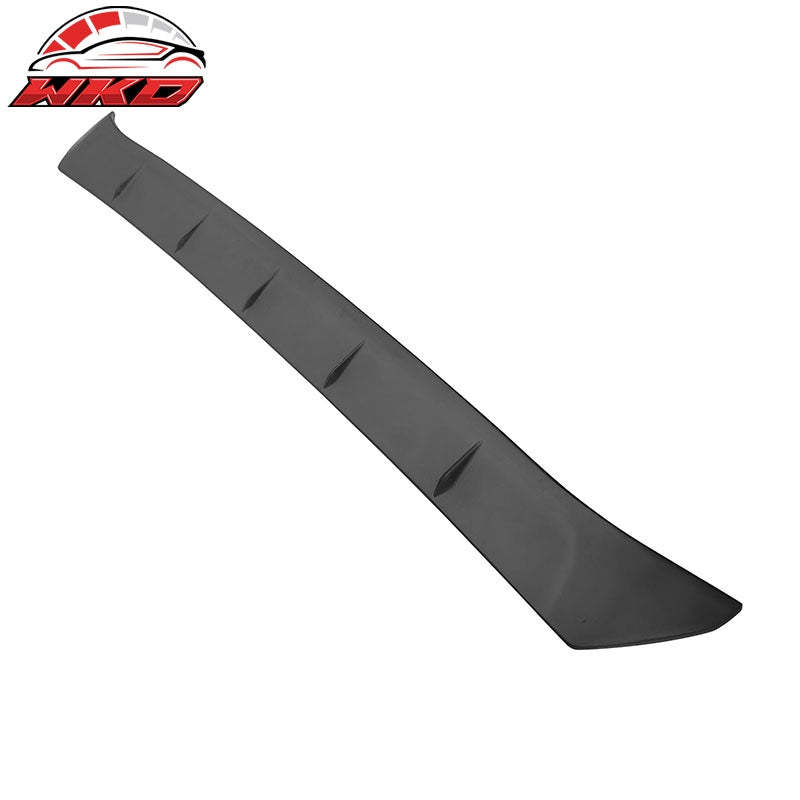 Fits 22-26 Toyota GR86/Subaru BRZ V Style Rear Roof Spoiler ABS Matte Black