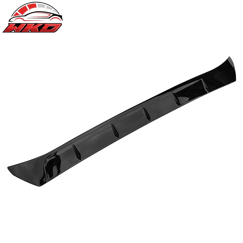 Fits 22-26 Toyota GR86/Subaru BRZ V Style Rear Roof Spoiler ABS Gloss Black