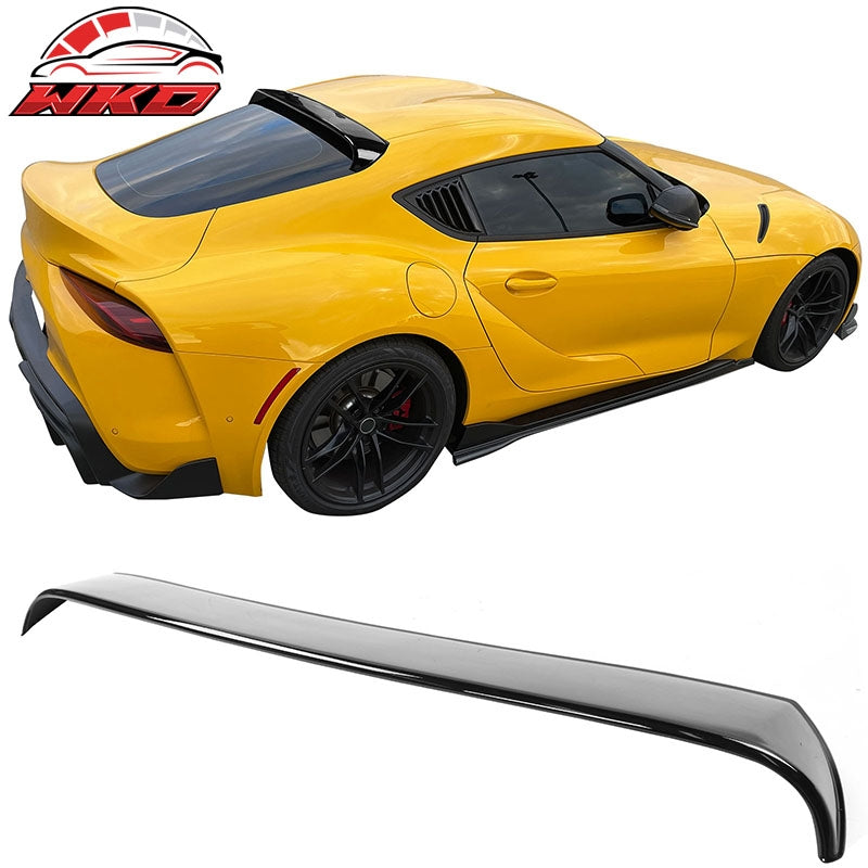 Wholesale 20-26 Toyota GR Supra A90 A91 IKON Style Rear Roof Spoiler PP Gloss Black