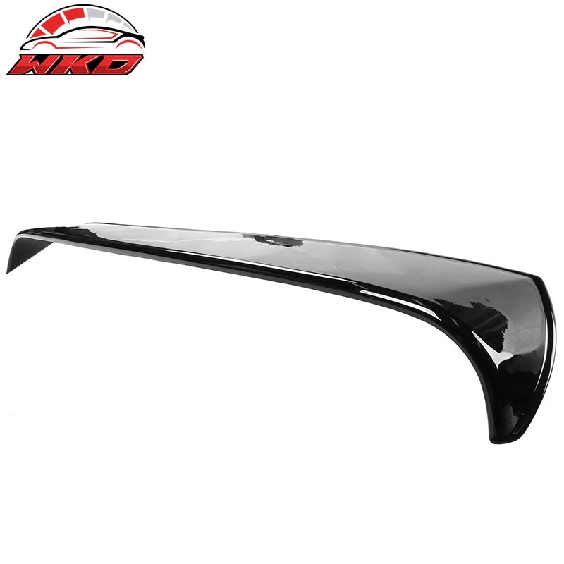 Fits 20-26 Toyota GR Supra A90 A91 IKON Style Rear Roof Spoiler PP Gloss Black