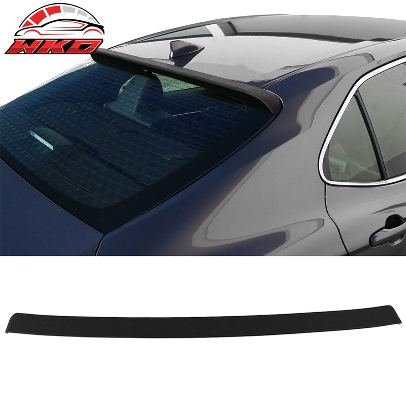 Wholesale 18-26 Toyota Camry IKON Rear Top Window Roof Spoiler Visor Matte Black ABS
