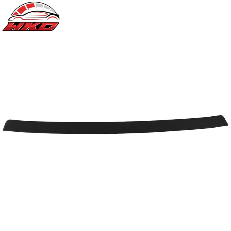 Fits 18-26 Toyota Camry IKON Rear Top Window Roof Spoiler Visor Matte Black ABS