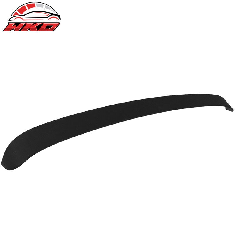 Fits 18-26 Toyota Camry IKON Rear Top Window Roof Spoiler Visor Matte Black ABS