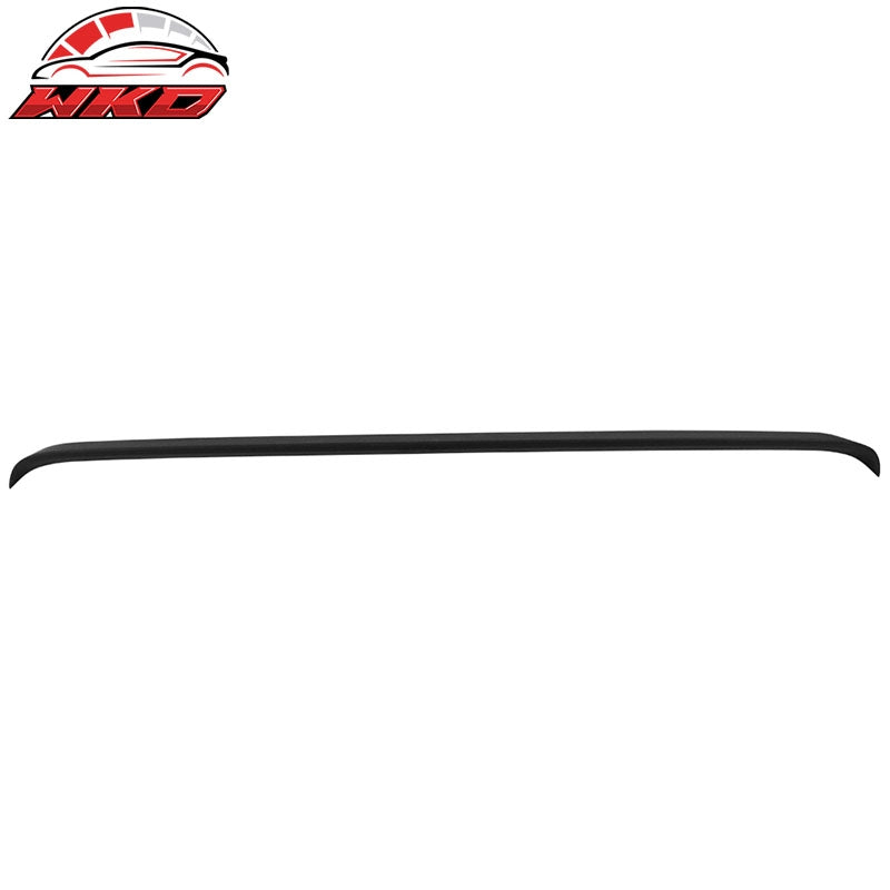 Fits 18-26 Toyota Camry IKON Rear Top Window Roof Spoiler Visor Matte Black ABS