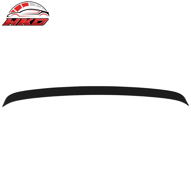 Fits 18-26 Toyota Camry IKON Rear Top Window Roof Spoiler Visor Matte Black ABS