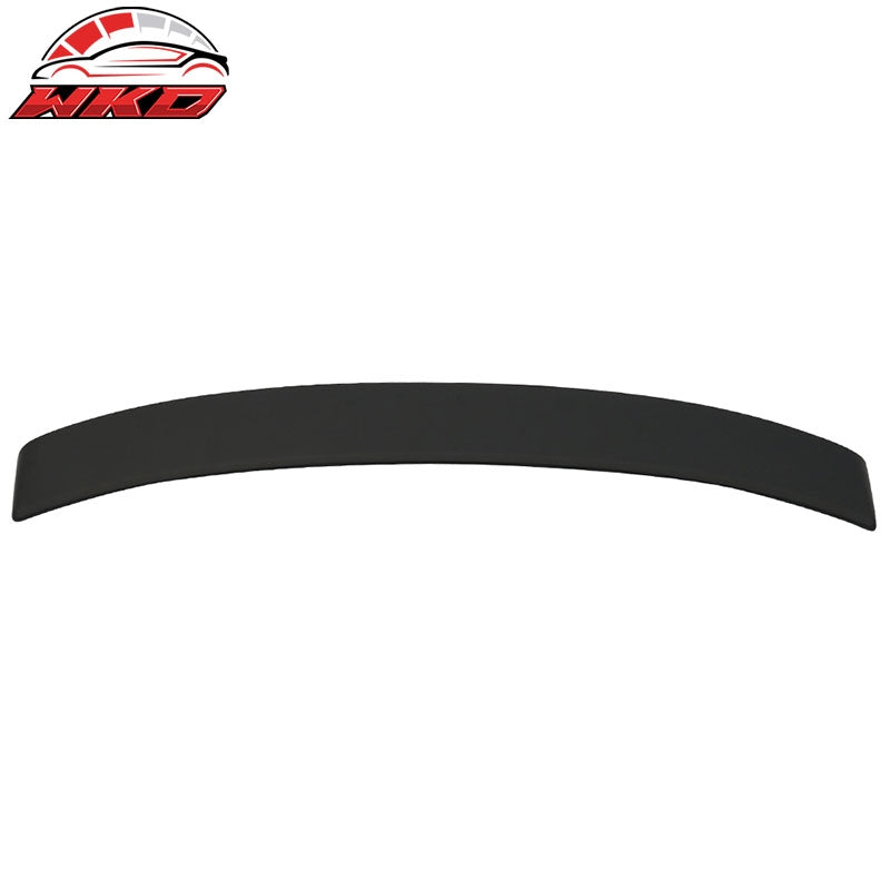 Fits 09-13 Toyota Corolla Rear Window Roof Spoiler Visor Unpainted Black